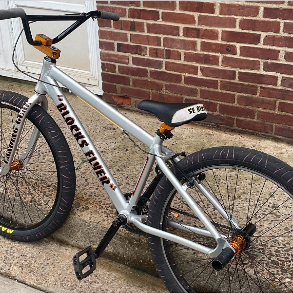 Silver se bike